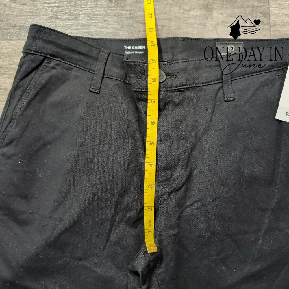 AG Adriano Goldschmied The Caden Tailored Trouser Black NWT $215 Size 4 (27) - Picture 5 of 8